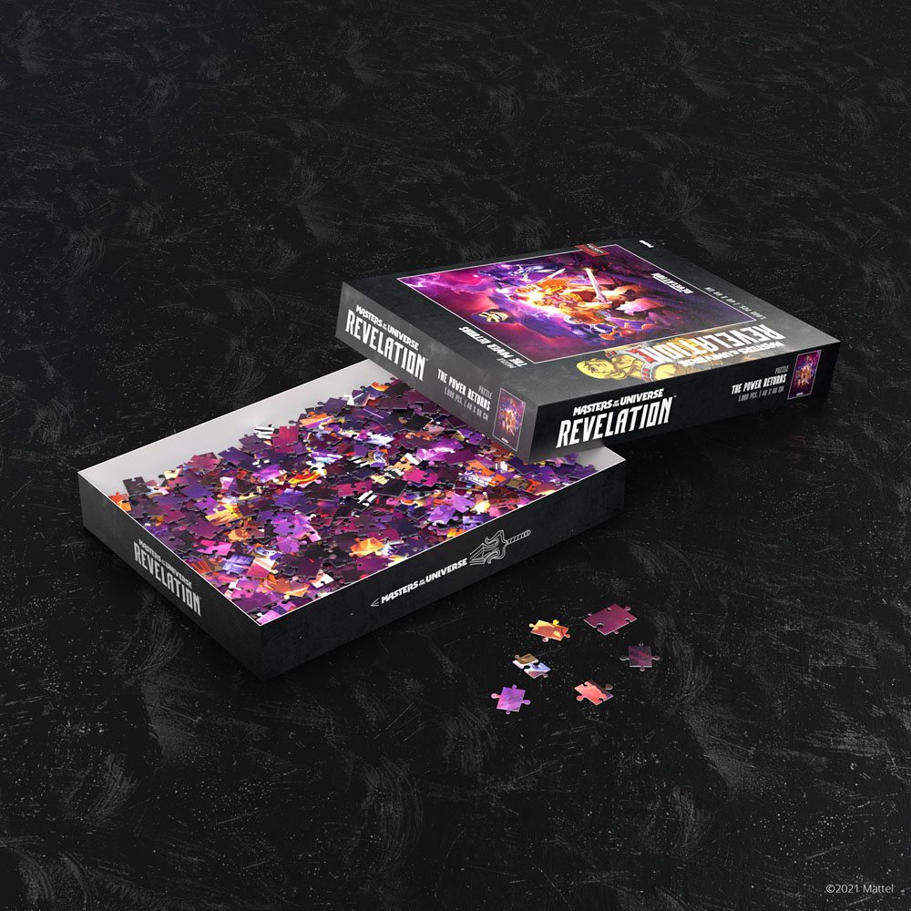 Puzzle Masters of the Universe Revelation - The Power Returns (1000 peças) ( Imagem 2 de 4 ) - Preview