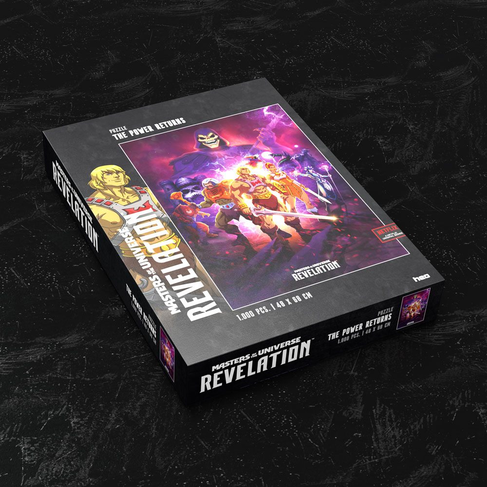 Puzzle Masters of the Universe Revelation - The Power Returns (1000 peças) ( Imagem 4 de 4 ) - Preview