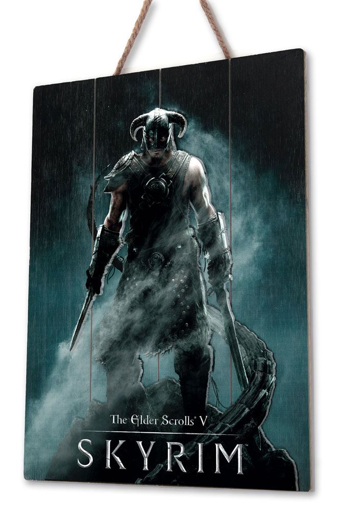 Quadro 3D The Elder Scrolls V: Skyrim WoodArts Dragonborn 30x40 cm ( Imagem 2 de 4 ) - Preview