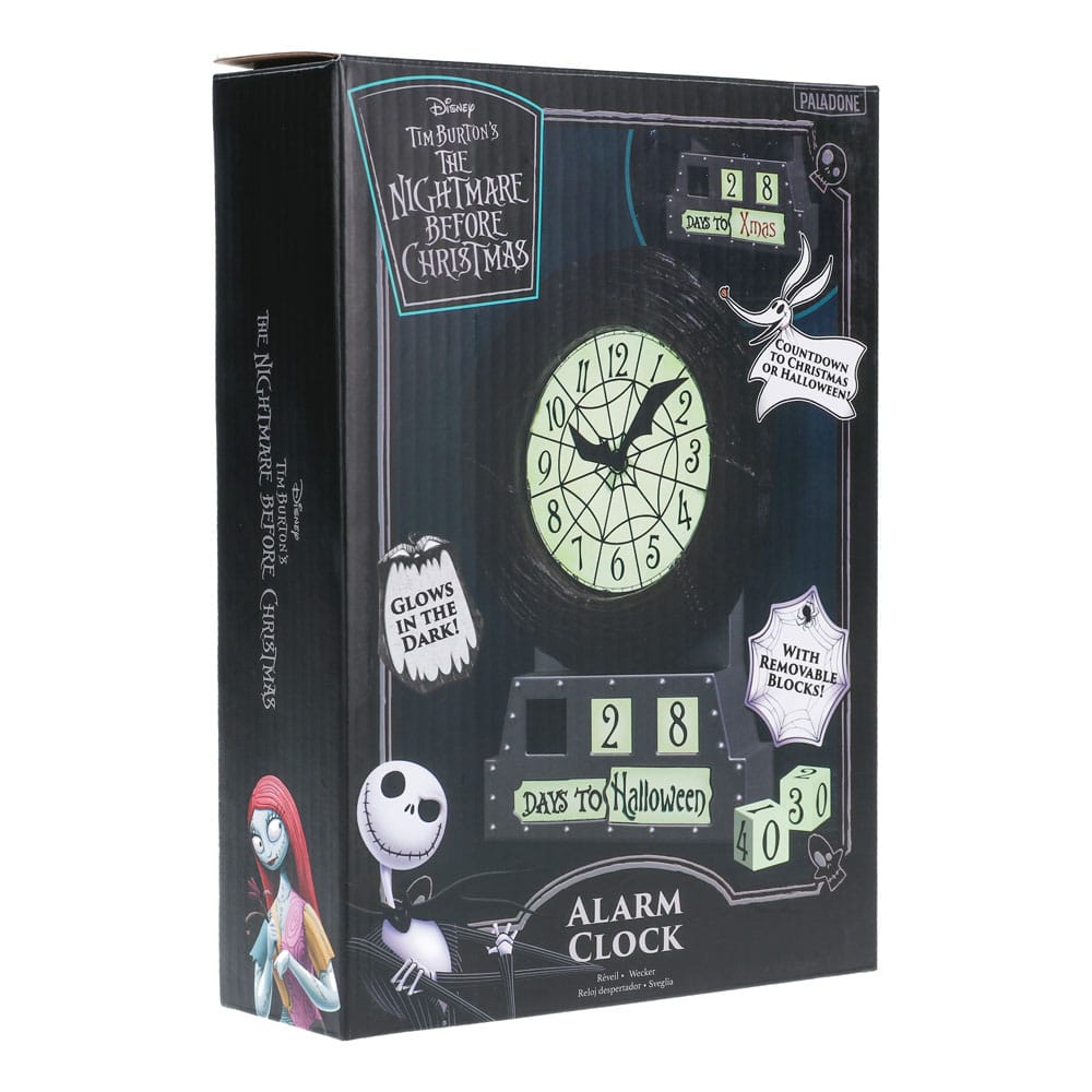 Nightmare Before Christmas Countdown Alarm Clock ( Imagem 2 de 4 ) - Preview