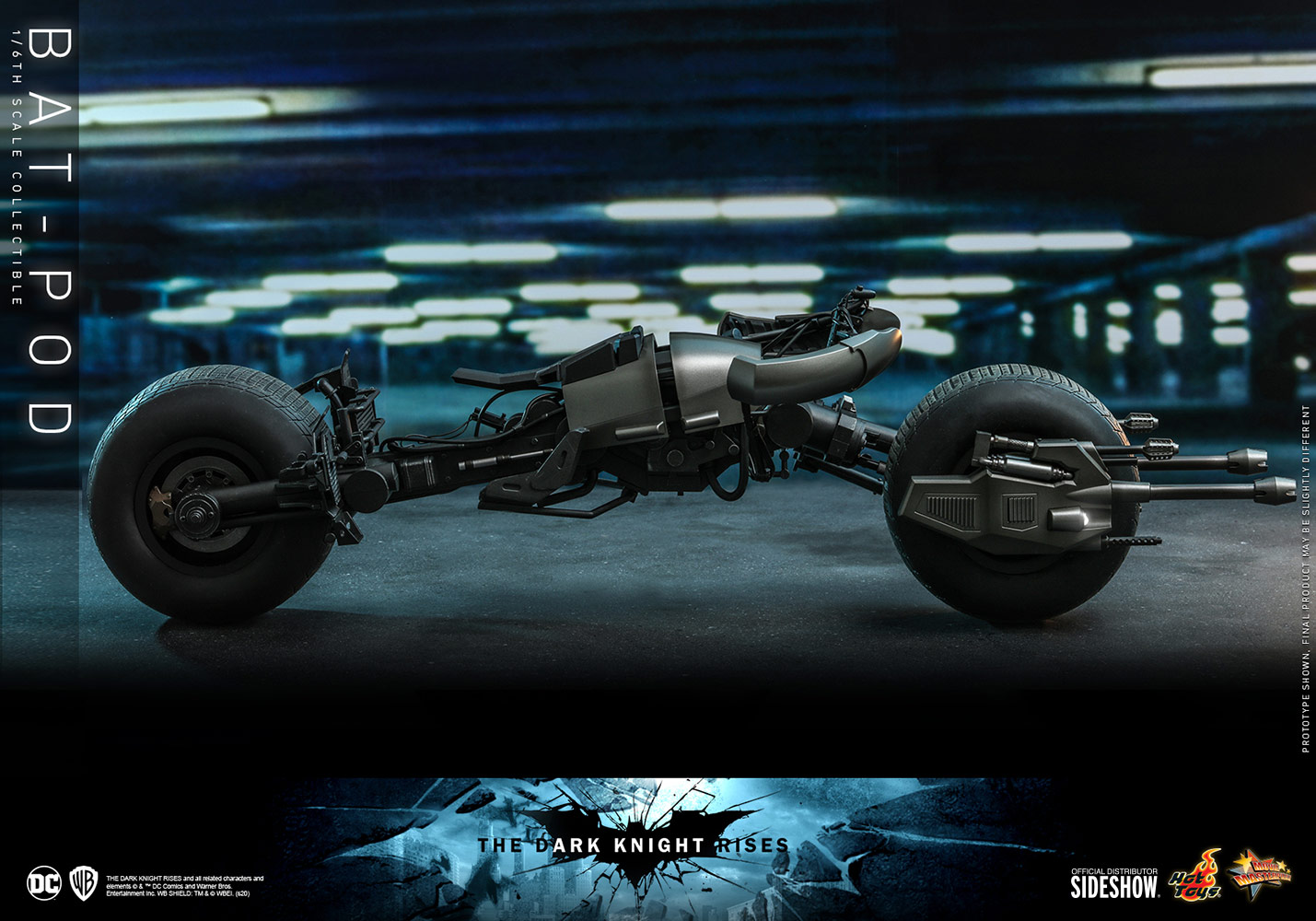 Réplica DC Comics The Dark Knight Rises Bat-Pod 1:6 Scale ( Imagem 3 de 4 ) - Preview