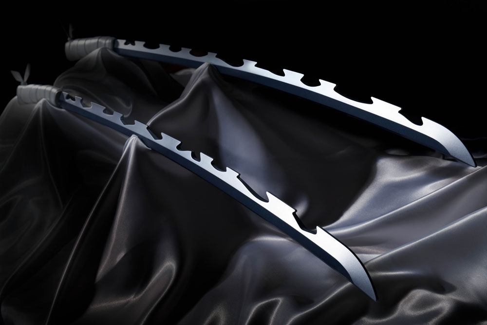Réplica Demon Slayer Nichirin Sword (Inosuke Hashibira) 1/1 93 cm ( Imagem 4 de 4 ) - Preview