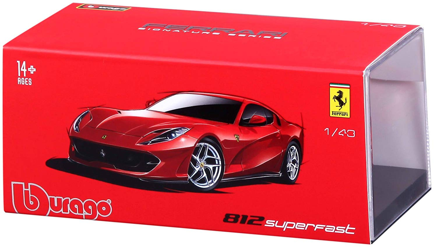 Model Car Die-Cast Burago Ferrari Signature Series 812 Superfast 1:43 ( Imagem 2 de 2 ) - Preview