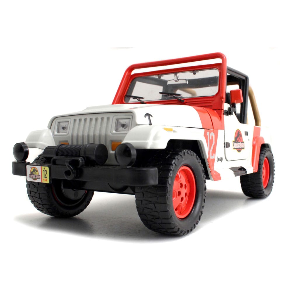 Réplica Diecast Jurassic World - Jeep Wrangler 1992 1:24 ( Imagem 3 de 4 ) - Preview