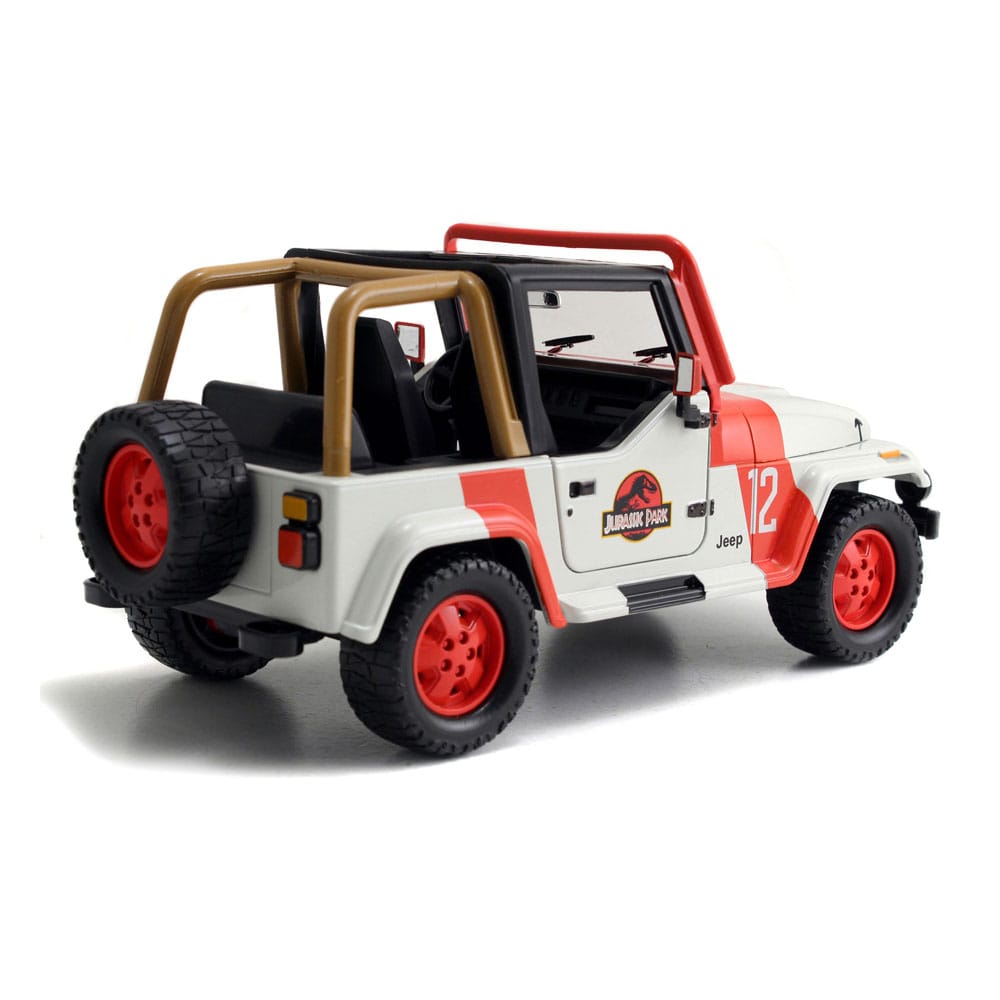 Réplica Diecast Jurassic World - Jeep Wrangler 1992 1:24 ( Imagem 4 de 4 ) - Preview