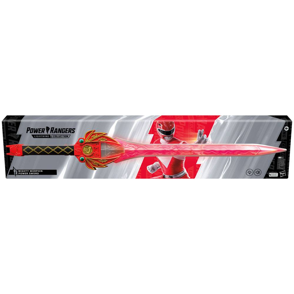 Réplica Mighty Morphin Power Rangers Premium Red Ranger Power Sword 2022 ( Imagem 4 de 4 ) - Preview