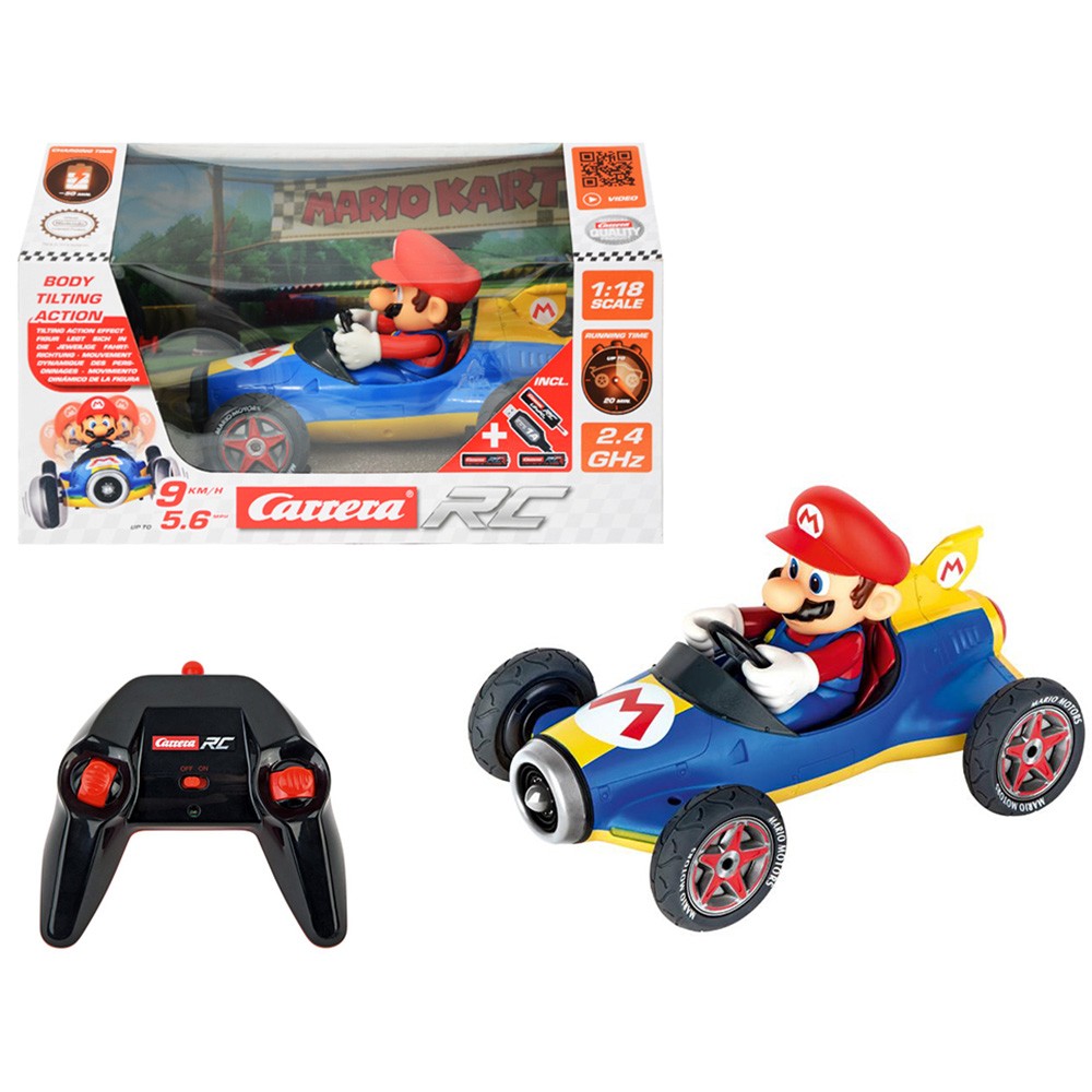 Réplica RC Carrera Nintendo Mario Kart Mach 8 Mario 1:18 ( Imagem 2 de 4 ) - Preview