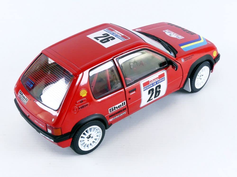 Model Car Solido Peugeot 205 Rallye #26 Rallye Tour Corse 1990 Devin/Devin-Viste 1:18 ( Imagem 3 de 4 ) - Preview