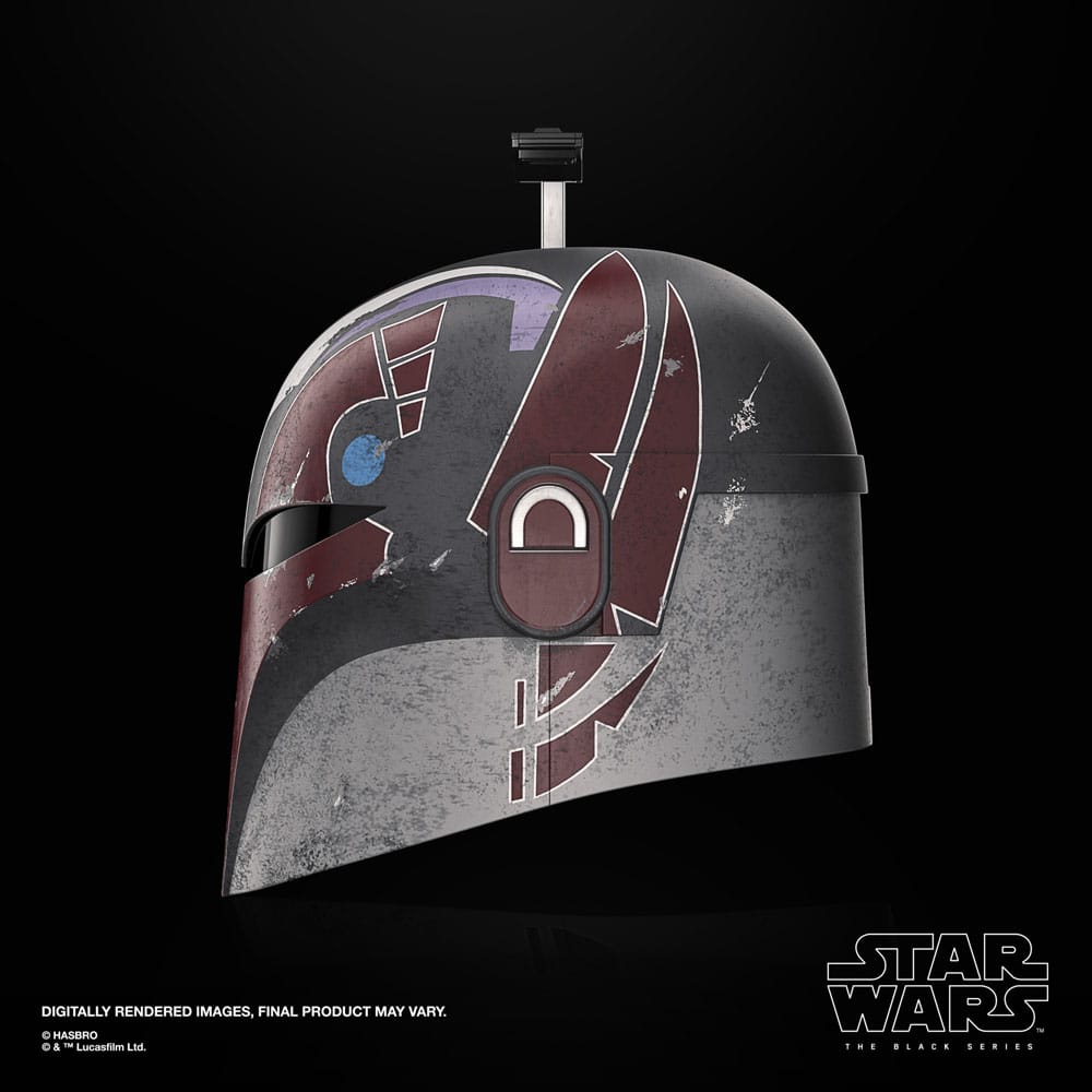 Réplica Star Wars: Ahsoka Black Series Electronic Helmet Sabine Wren ( Imagem 3 de 4 ) - Preview
