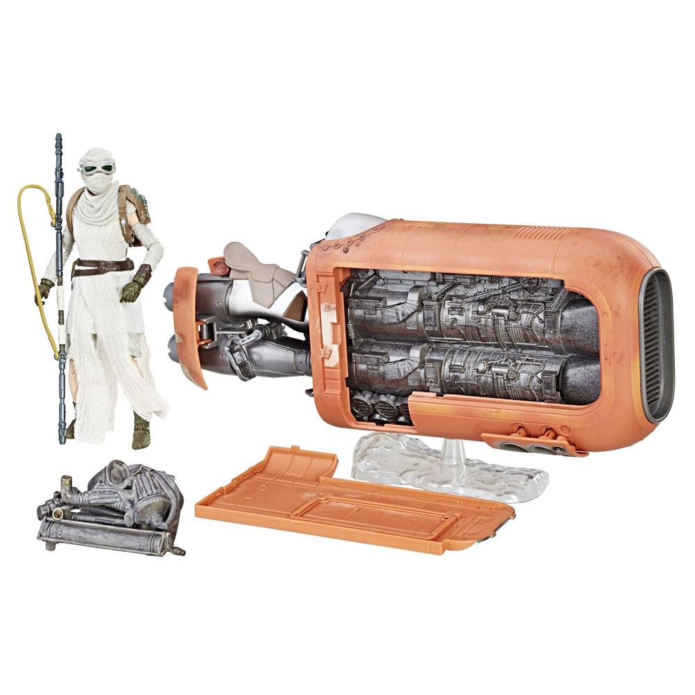 Réplica Star Wars: Black Series 6-Inch Vehicle Rey’s Speeder (Jakku) ( Imagem 3 de 3 ) - Preview
