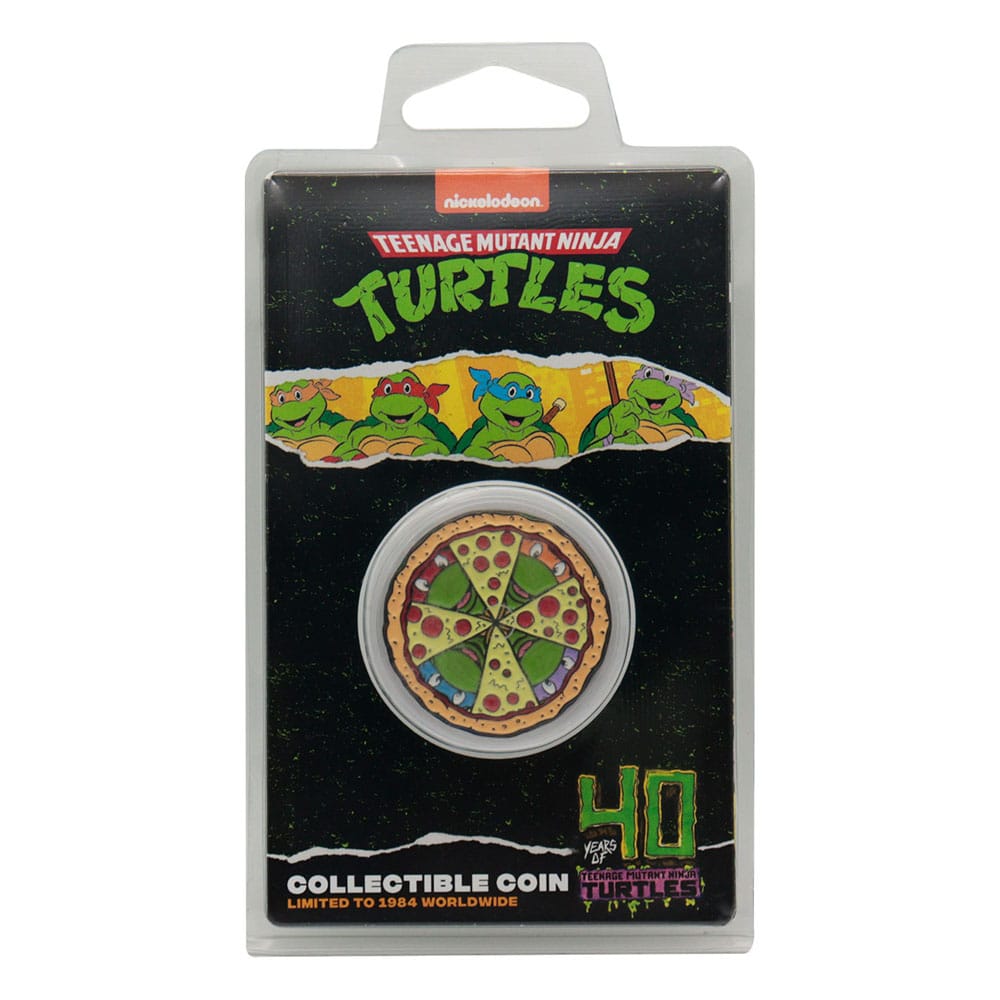 Réplica Teenage Mutant Ninja Turtles Collectable Coin 40th Anniversary Limited Edition ( Imagem 2 de 4 ) - Preview