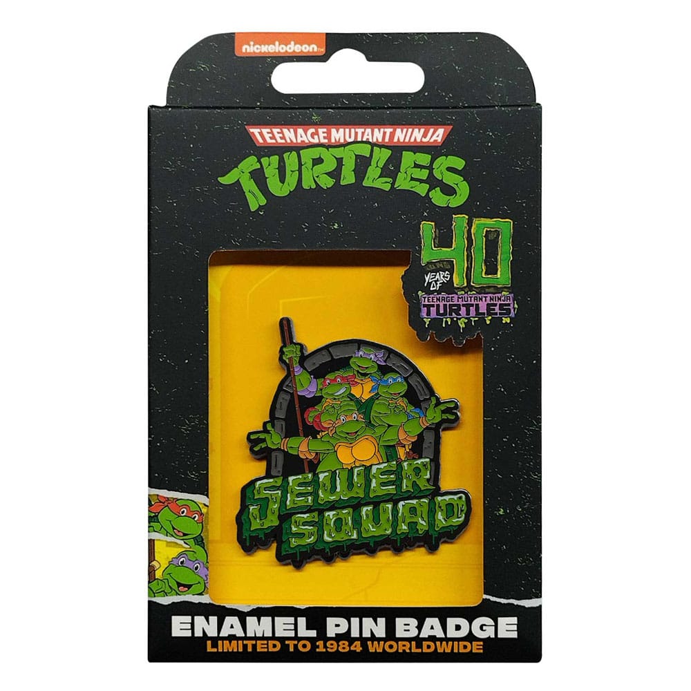 Réplica Teenage Mutant Ninja Turtles Pin Badge 40th Anniversary Limited Edition ( Imagem 3 de 3 ) - Preview