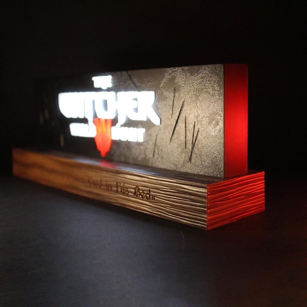 Replica The Witcher LED Light Wild Hunt Logo 22 cm ( Imagem 4 de 4 ) - Preview