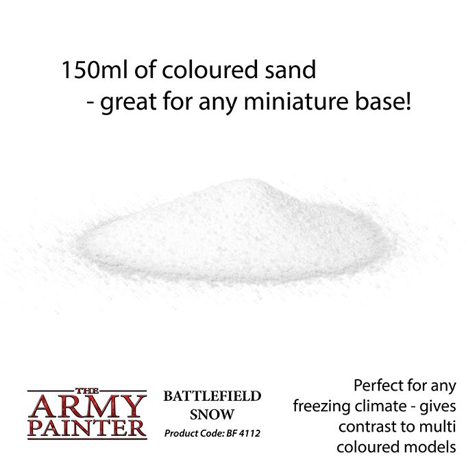 The Army Painter - Battlefield Snow ( Imagem 4 de 4 ) - Preview