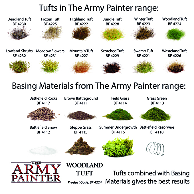 The Army Painter - Woodland Tuft BF4224 ( Imagem 3 de 4 ) - Preview