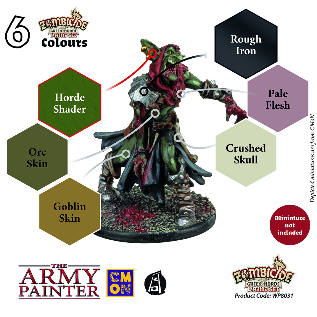 The Army Painter - Zombicide: Green Horde paint set ( Imagem 2 de 4 ) - Preview