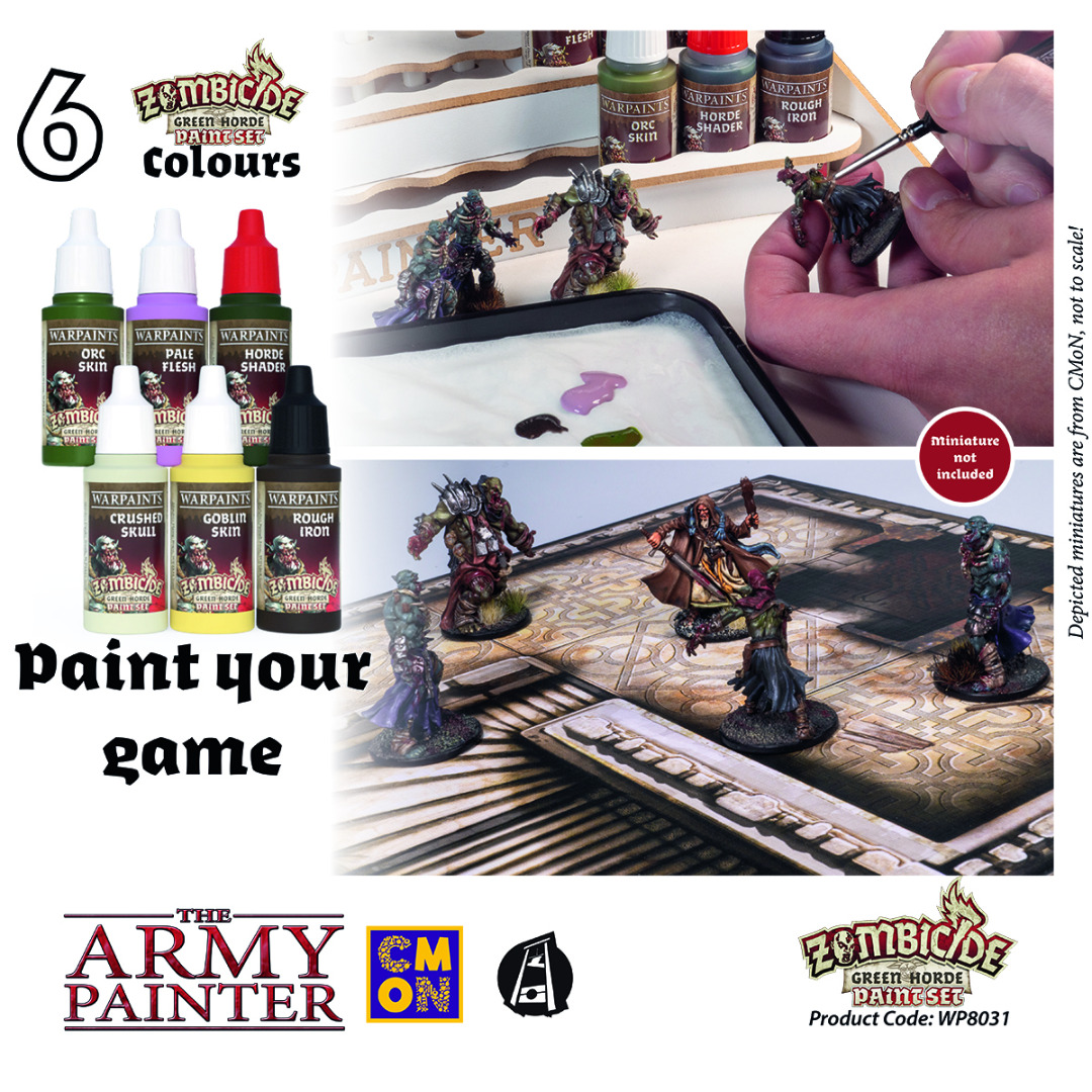 The Army Painter - Zombicide: Green Horde paint set ( Imagem 3 de 4 ) - Preview