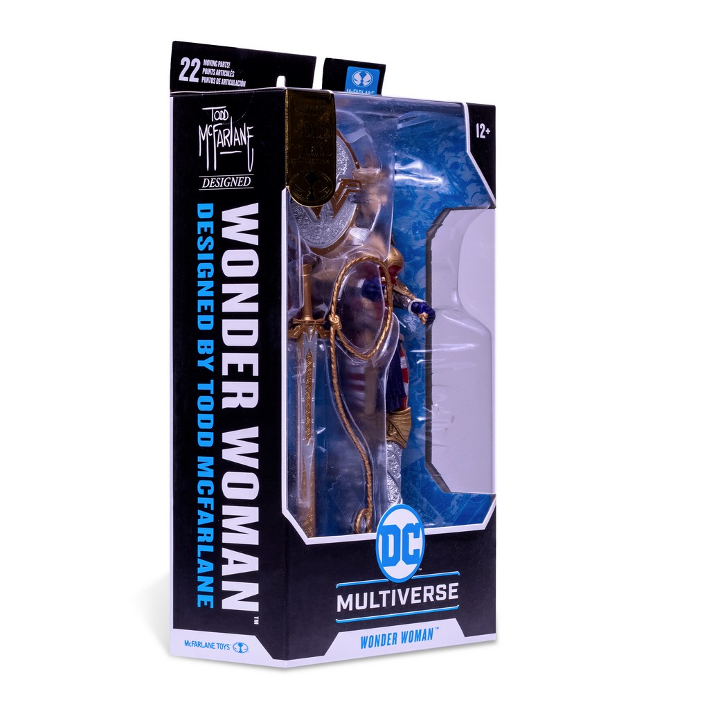 Action-Figure Mcfarlane Dc Comics Wonder Woman ( Imagem 4 de 4 ) - Preview