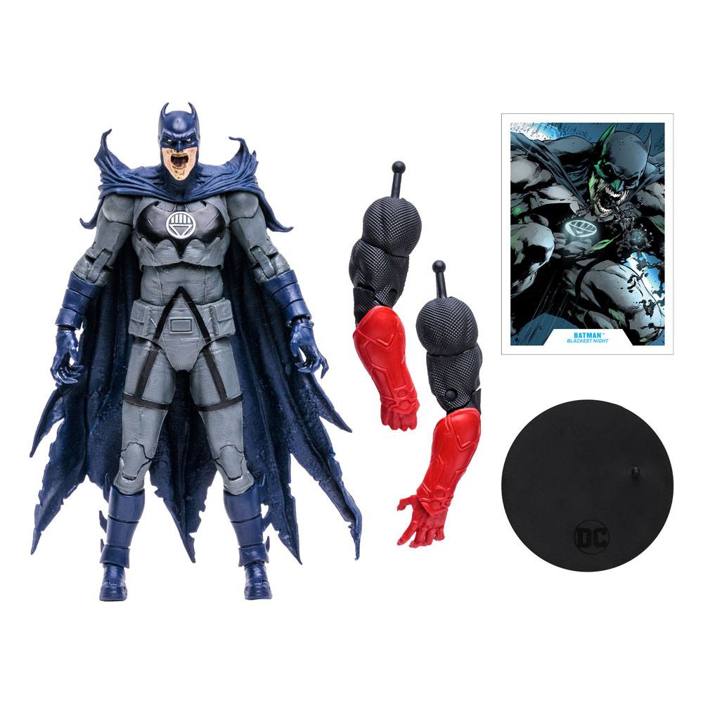 Action-Figure Dc Comics Blackest Night Batman ( Imagem 3 de 4 ) - Preview