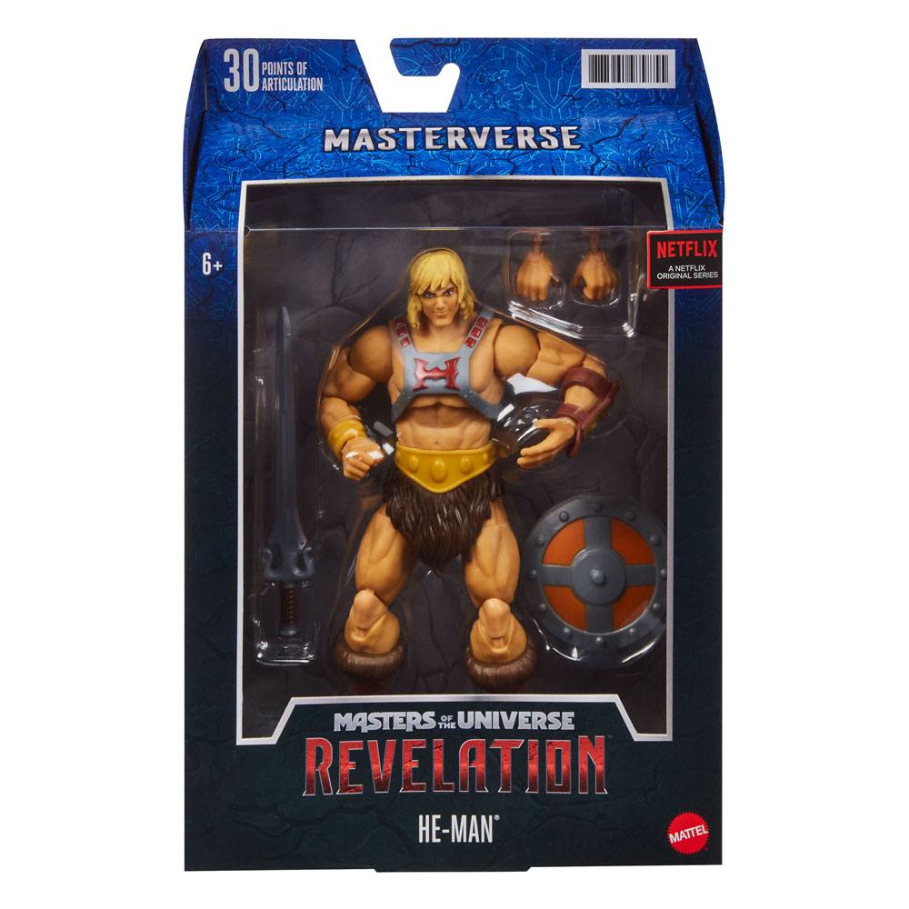Action-Figure Masters of the Universe: Revelation - He-Man 18cm ( Imagem 4 de 4 ) - Preview