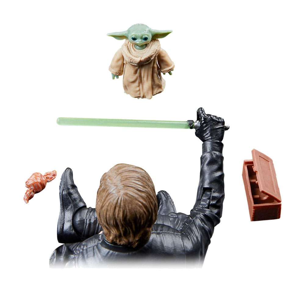 Action-Figure Star Wars: The Book of Boba Fett Black Series - 2-Pack Luke Skywalker & Grogu ( Imagem 3 de 4 ) - Preview
