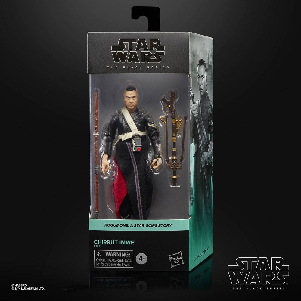Action-Figure Star Wars Chirrut Îmwe Serie Black ( Imagem 4 de 4 ) - Preview