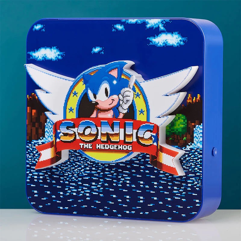 Candeeiro 3D Sonic The Hedgehog ( Imagem 2 de 2 ) - Preview
