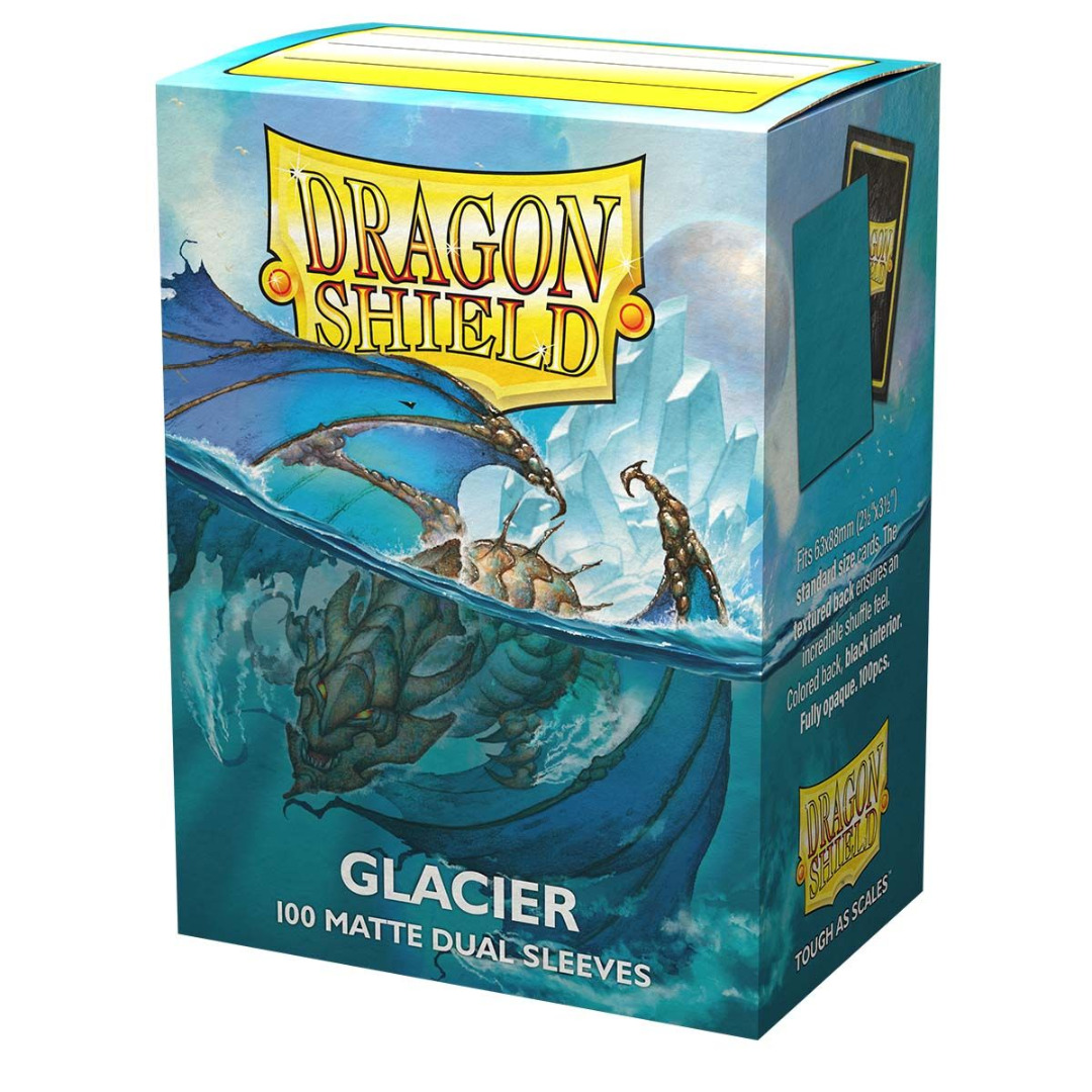 Dragon Shield Sleeves DUAL MATTE (100) Glacier (EN) ( Imagem 2 de 2 ) - Preview