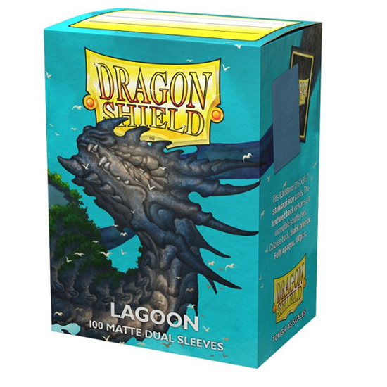 Dragon Shield Sleeves DUAL MATTE (100) LAGOON ( Imagem 2 de 2 ) - Preview