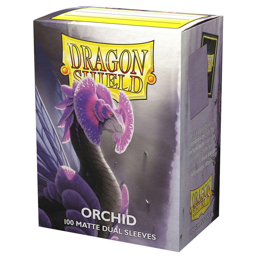 Dragon Shield Sleeves DUAL MATTE (100) ORCHID ( Imagem 2 de 2 ) - Preview