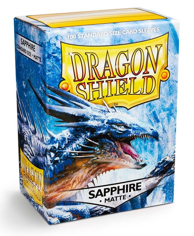 Dragon Shield Sleeves MATTE (100) Sapphire (EN) ( Imagem 2 de 2 ) - Preview
