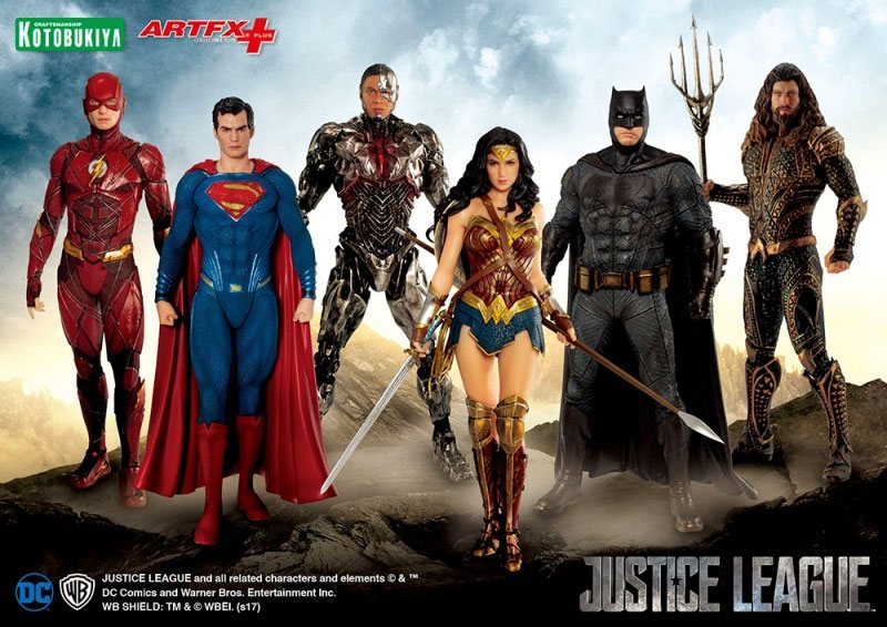 Action-Figure ARTFX+ 1/10 Justice League Cyborg 20 cm Kotobukiya Comics ( Imagem 2 de 3 ) - Preview