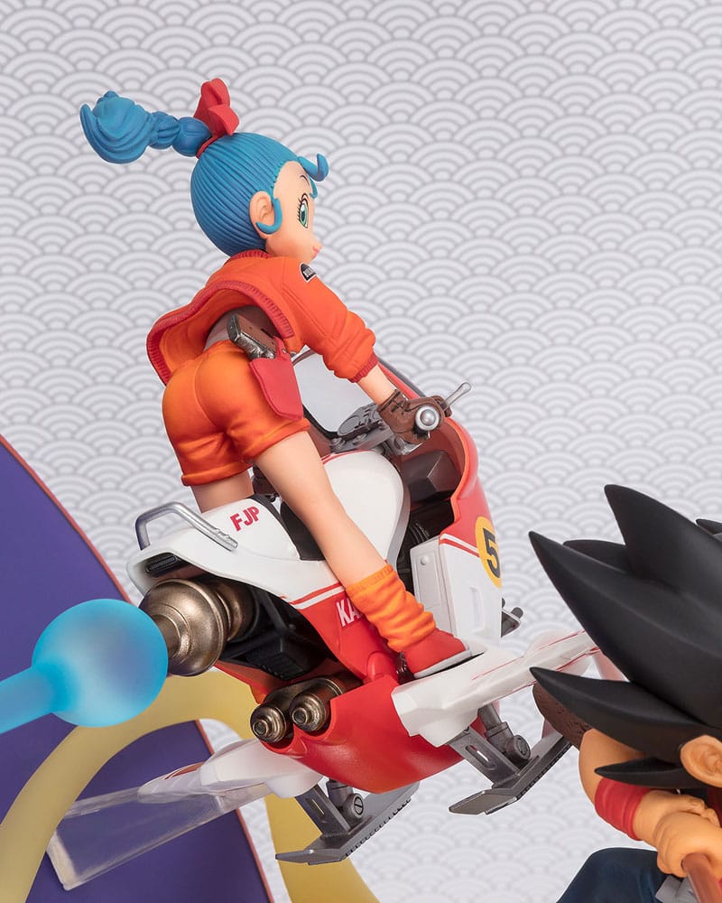 Figura Tamashii Nations Dragon Ball Son Goku y Bulma ( Imagem 2 de 4 ) - Preview