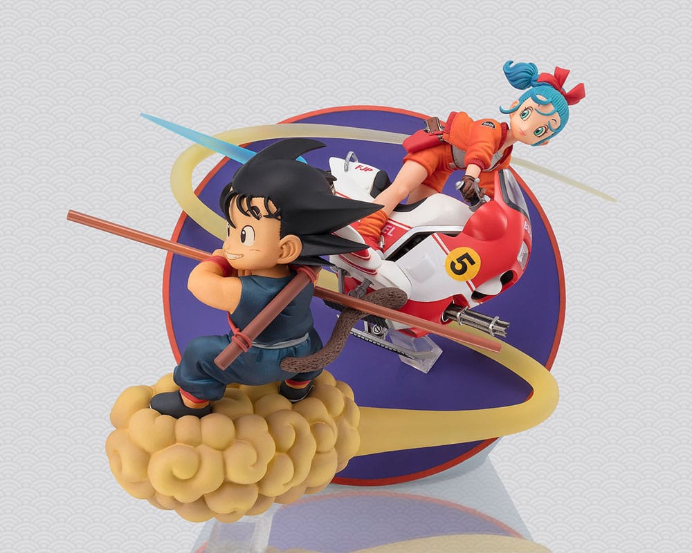 Figura Tamashii Nations Dragon Ball Son Goku y Bulma ( Imagem 4 de 4 ) - Preview