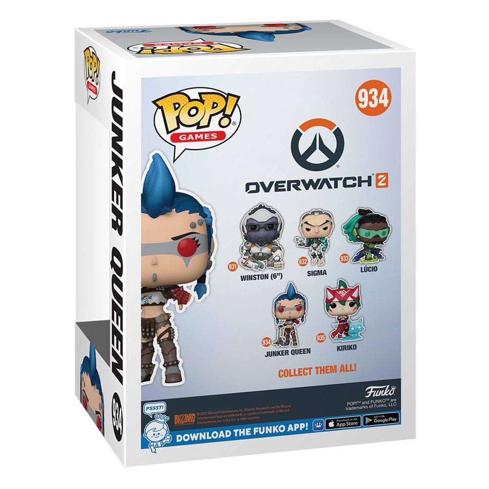 Funko Pop! Games -  Overwatch 2 - Junker Queen 934   ( Imagem 3 de 3 ) - Preview