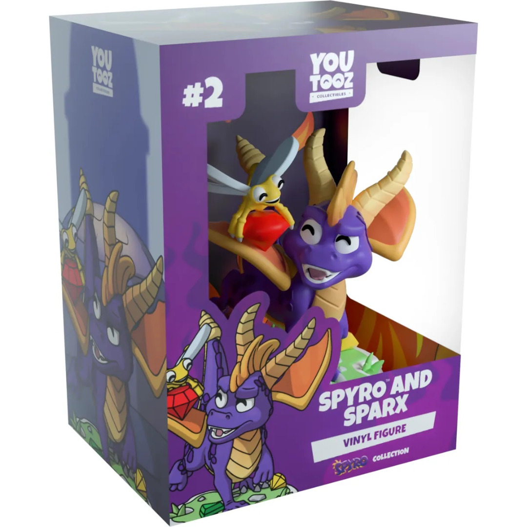 Youtooz Spyro Spyro and Sparx Figure ( Imagem 2 de 2 ) - Preview
