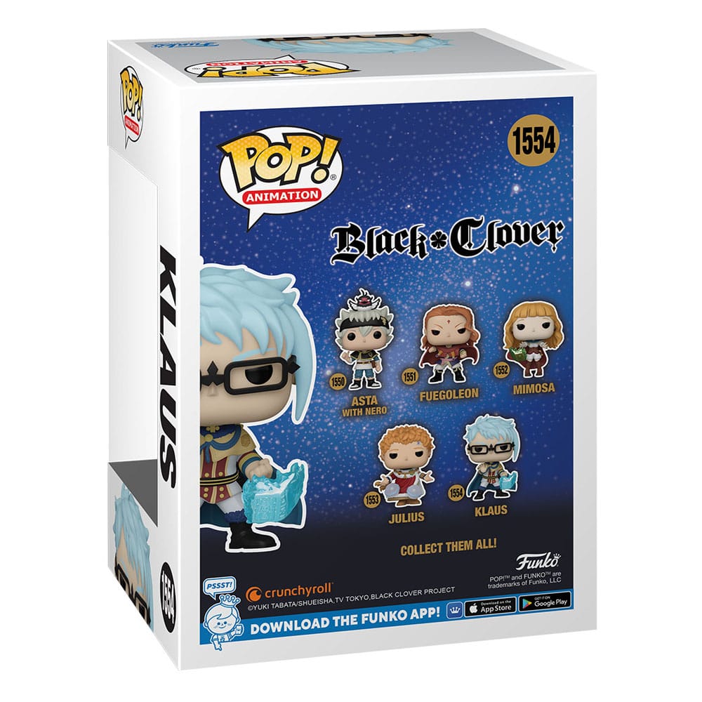 Funko Pop! Animation - Black Clover - Klaus 1554 ( Imagem 2 de 3 ) - Preview