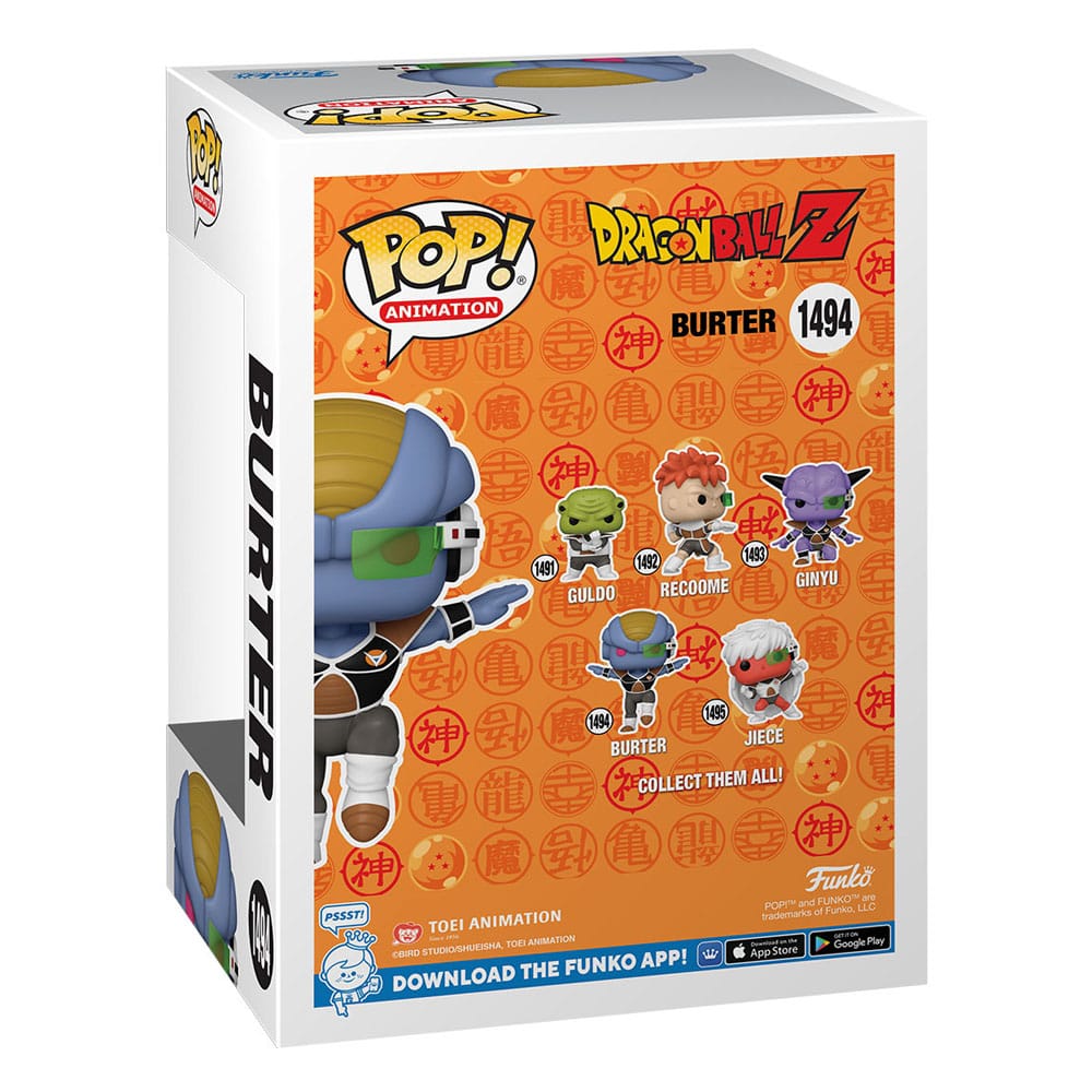 Funko Pop! Animation - Dragon Ball Z - Ginyu Force Burter ( Imagem 3 de 3 ) - Preview
