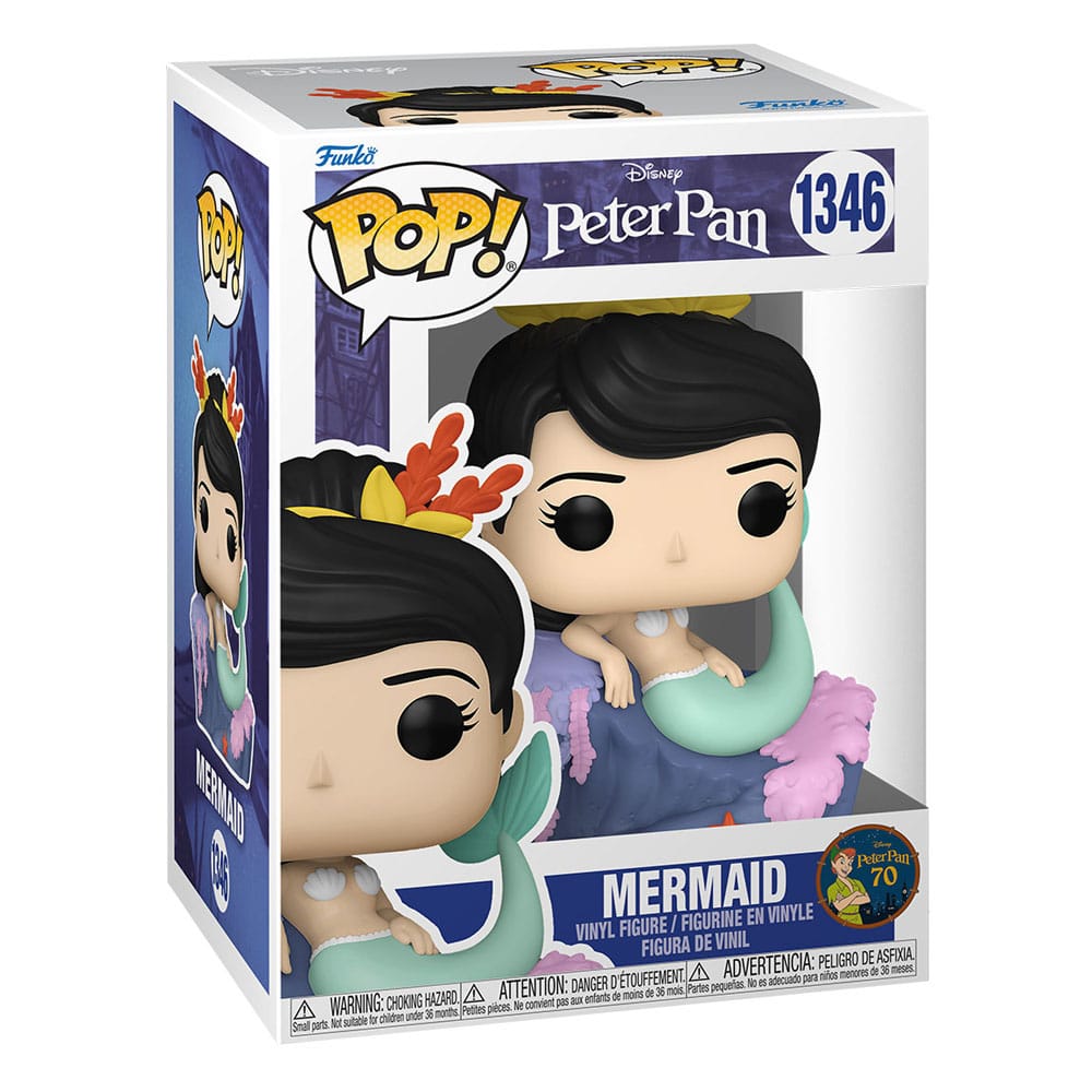 Funko Pop! Disney - Mermaid (#1346) [Peter Pan 70th] ( Imagem 3 de 3 ) - Preview