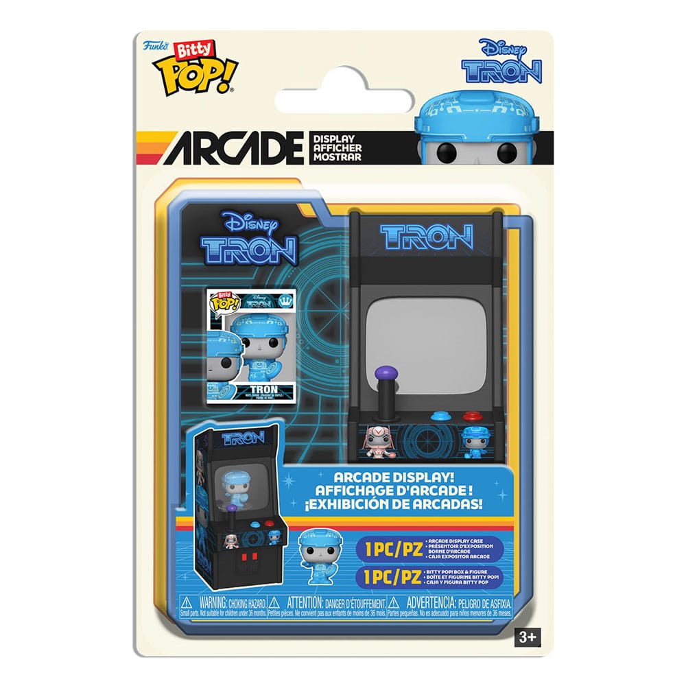 Funko Pop! Bitty - Games: Tron + Arcade Display ( Imagem 2 de 4 ) - Preview
