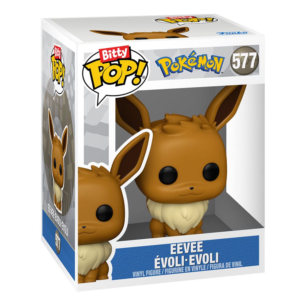 Funko Pop! Bitty - 4-Pack: Pokémon - Squirtle / Eevee / Growlithe / Psyduck ( Imagem 2 de 4 ) - Preview