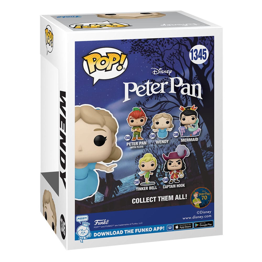 Funko Pop! Disney - Wendy (#1345) [Peter Pan 70th] ( Imagem 3 de 3 ) - Preview