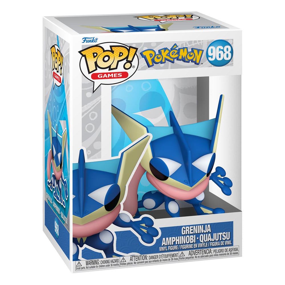 Funko Pop! Games -  Pokémon - Greninja 968   ( Imagem 2 de 3 ) - Preview