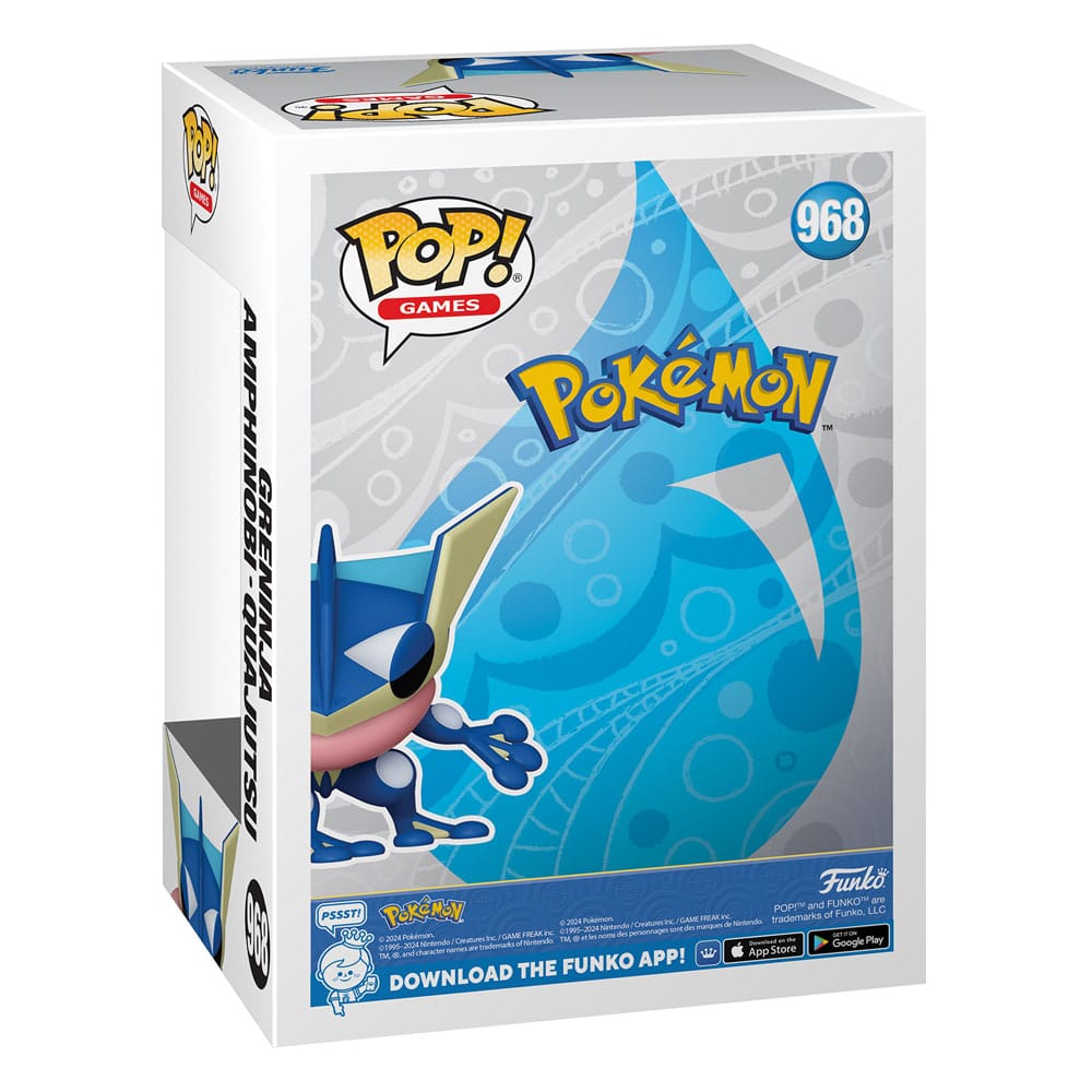 Funko Pop! Games -  Pokémon - Greninja 968   ( Imagem 3 de 3 ) - Preview