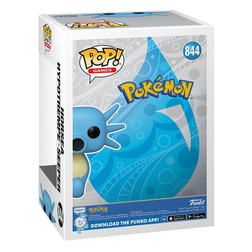 Funko Pop! Games - Pokémon: Horsea   ( Imagem 3 de 3 ) - Preview