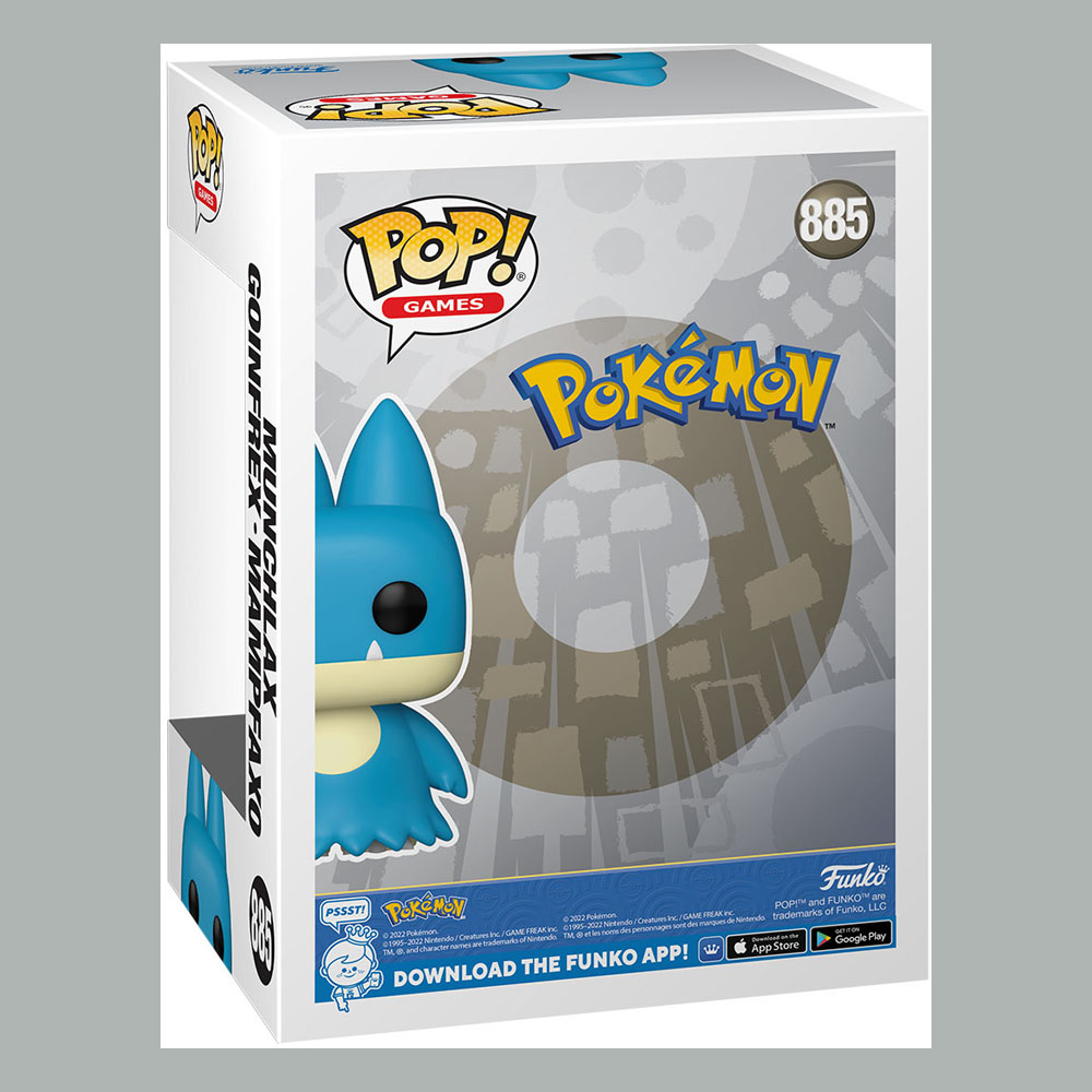 Funko Pop! Games -  Pokémon - Munchlax 885   ( Imagem 3 de 3 ) - Preview