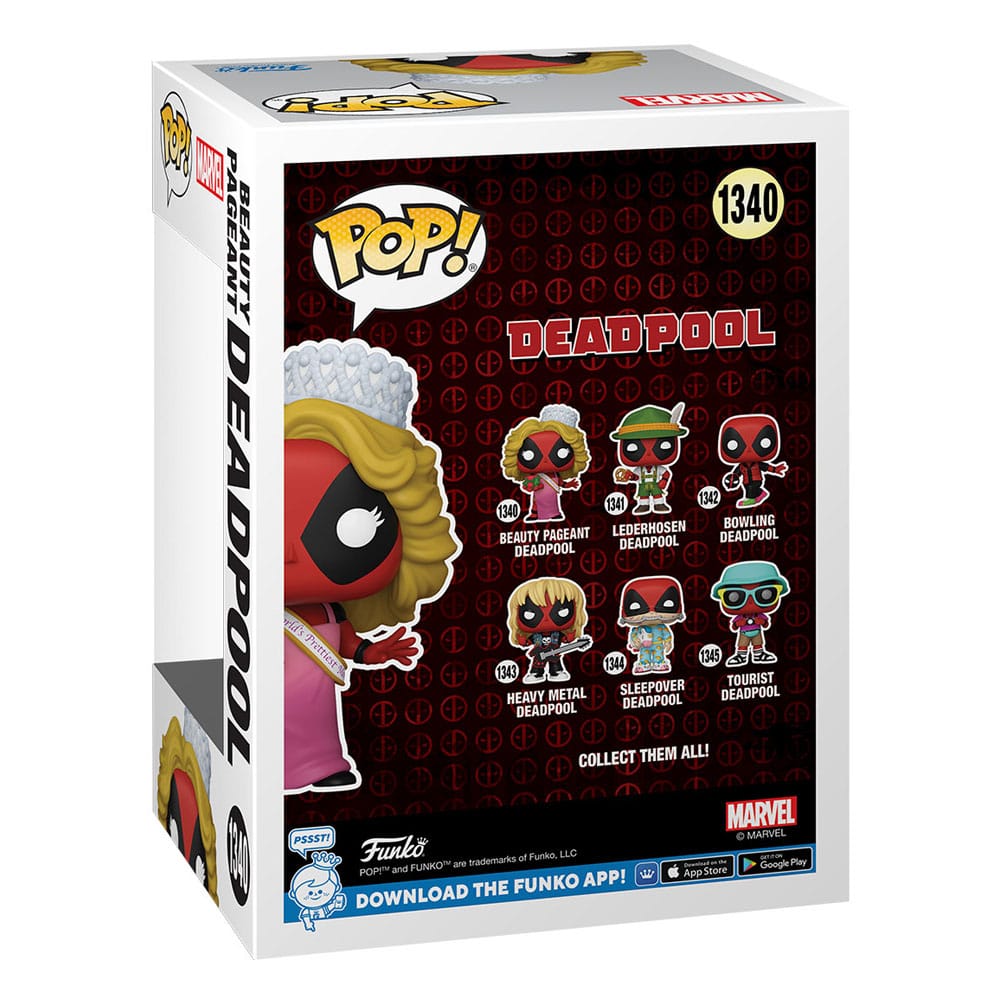 Funko Pop! Marvel - Deadpool Beauty Pageant Deadpool #1340 Bobblehead ( Imagem 2 de 3 ) - Preview