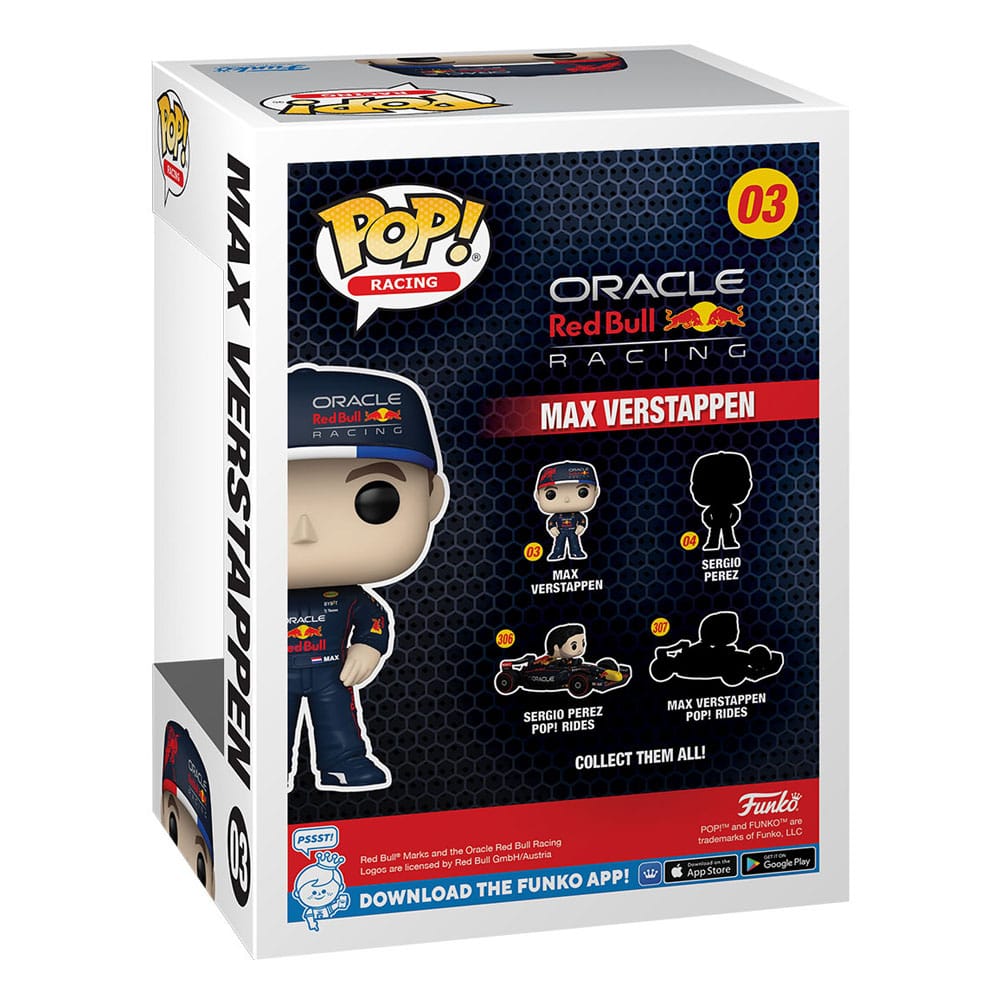 Funko Pop! Sports - Racing Oracle Red Bull Racing Max Verstappen #03 ( Imagem 2 de 3 ) - Preview