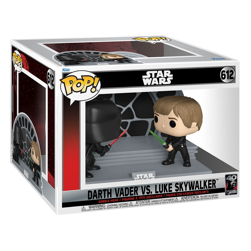 Funko Pop! Star Wars - Darth Vader vs Luke Skywalker (Return of the Jedi 40th Anniversary) ( Imagem 2 de 2 ) - Preview
