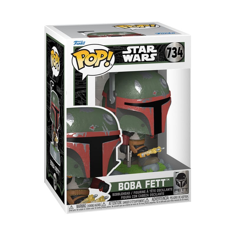 Funko Pop! Star Wars - Fett Legacy Boba Fett #734 Bobblehead ( Imagem 2 de 2 ) - Preview